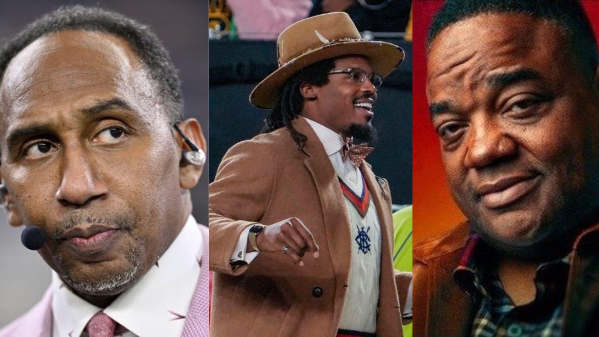 "Because it happened to Carmelo Anthony": Cam Newton gets brutally honest about giving Jason Whitlock a platform to have a go at Stephen A. Smith