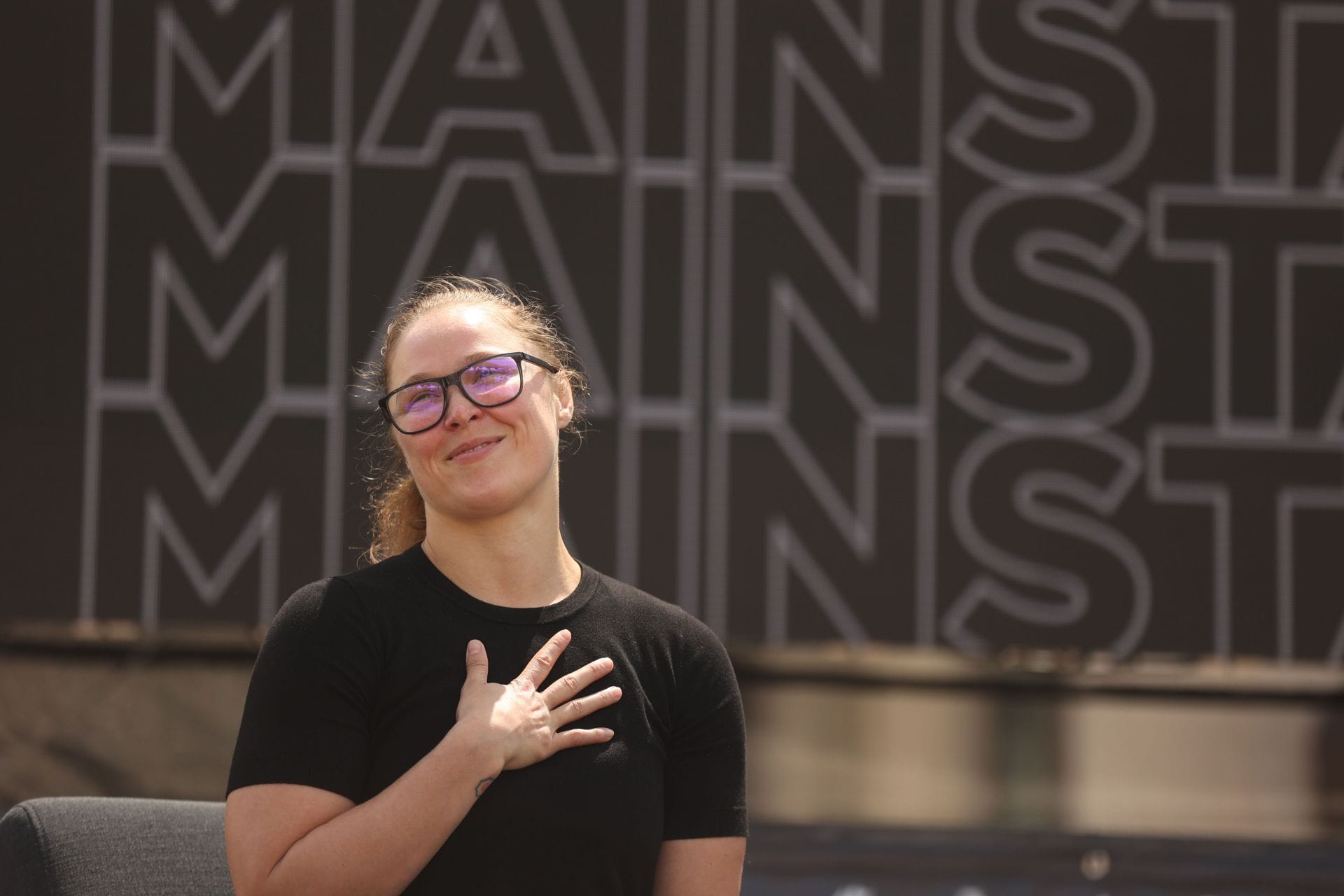 “I won't be here without her” - AEW star gets emotional following Ronda Rousey’s Revolution appearance