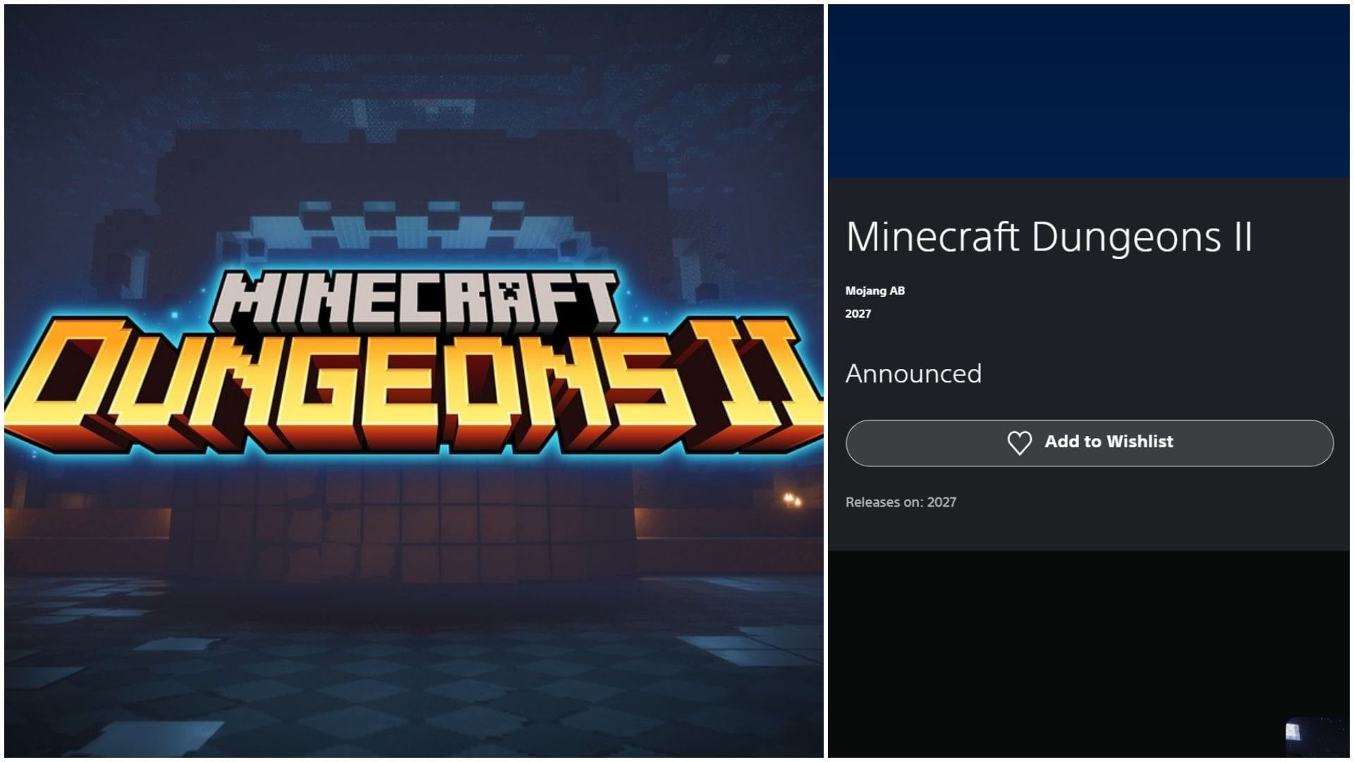 How to wishlist Minecraft Dungeons 2