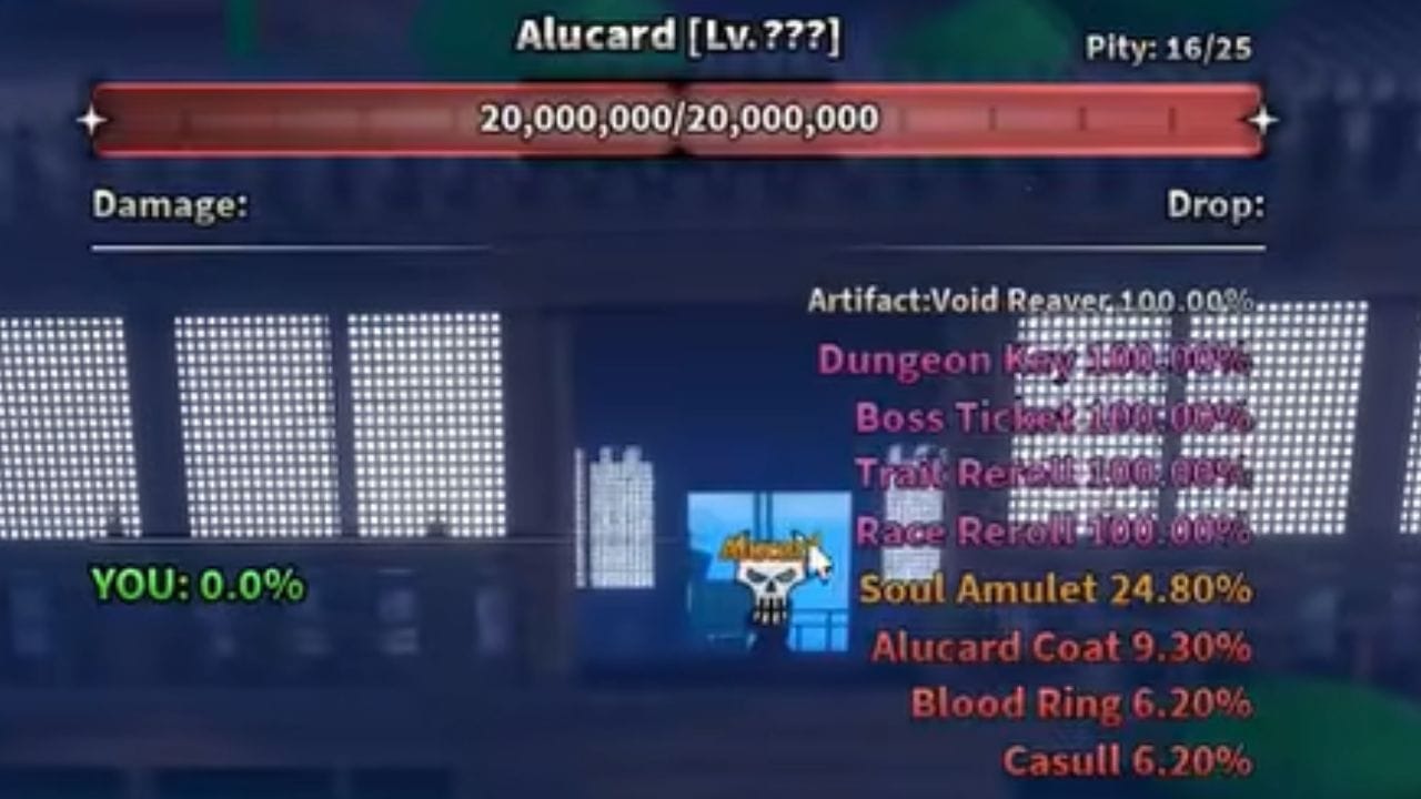 Defeat bosses to gain items (Image via Roblox)