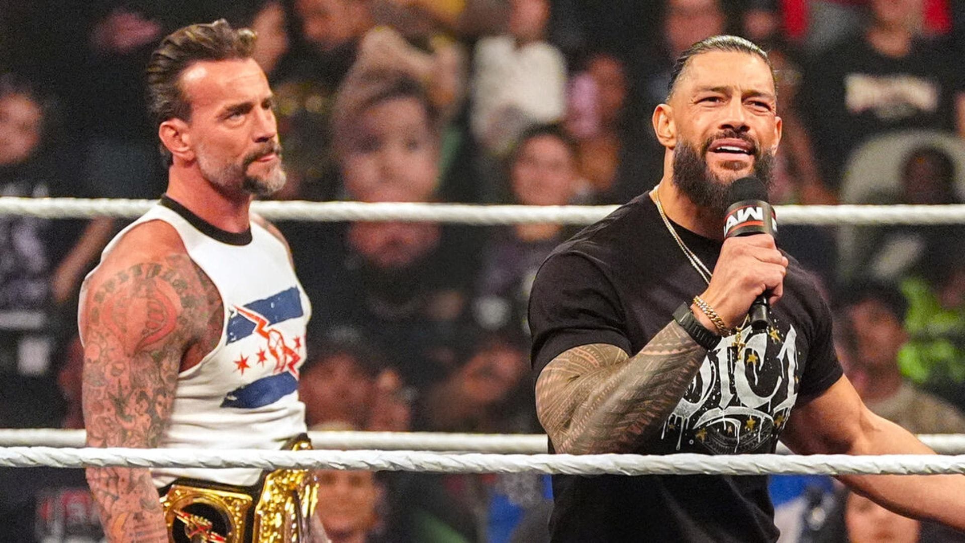 Roman Reigns once again taunts CM Punk after a vicious attack before WrestleMania 42