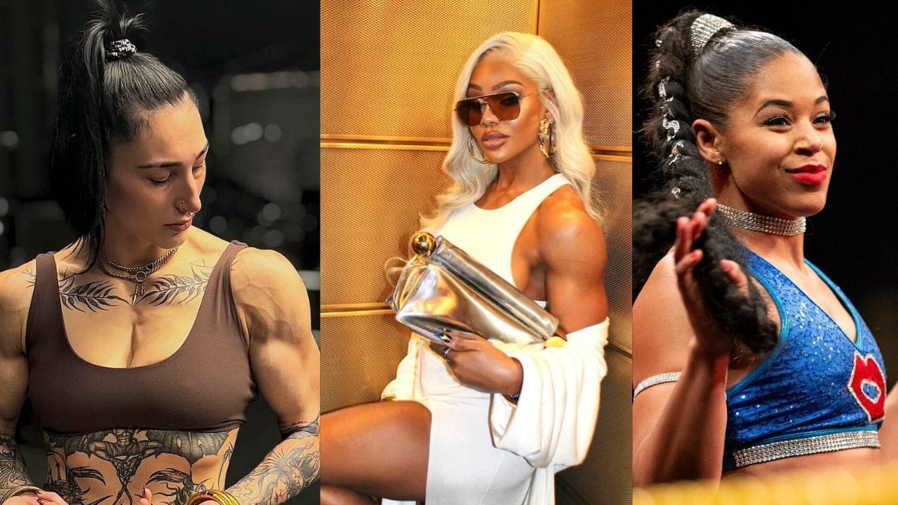 Female WWE star breaks the internet; Bianca Belair, Jade Cargill, Rhea Ripley & others react
