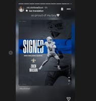 Zach Wilson's wife Nicolette reveals true feelings on Saints signing QB to 1-year deal after Dolphins stint