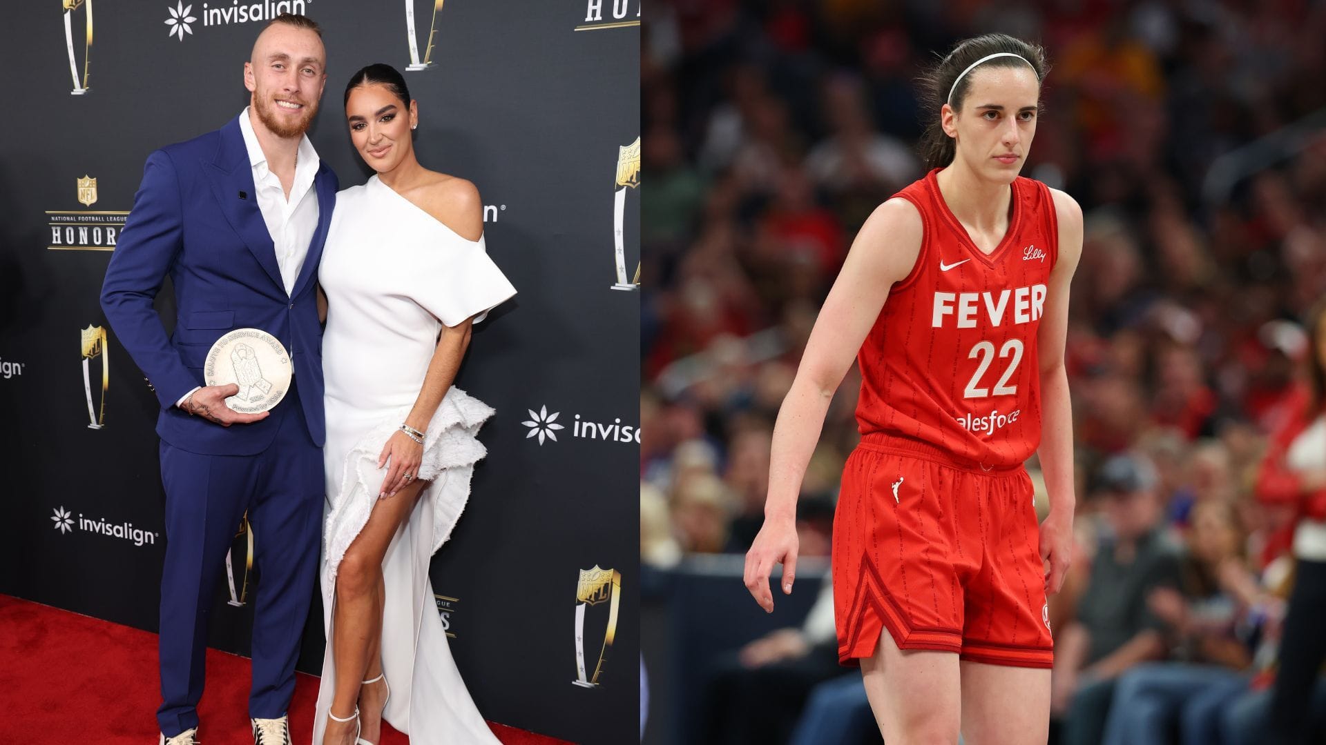 George Kittle's wife Claire goes 'nuts' reacting to Caitlin Clark's historical record surpassing WNBA legend Chamique Holdsclaw