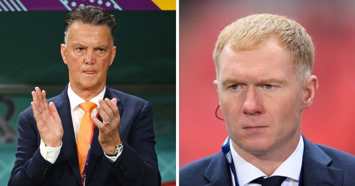 Van Gaal signed 16 million star at Manchester United after grandson told him about the player after playing with him on FIFA, claims Paul Scholes