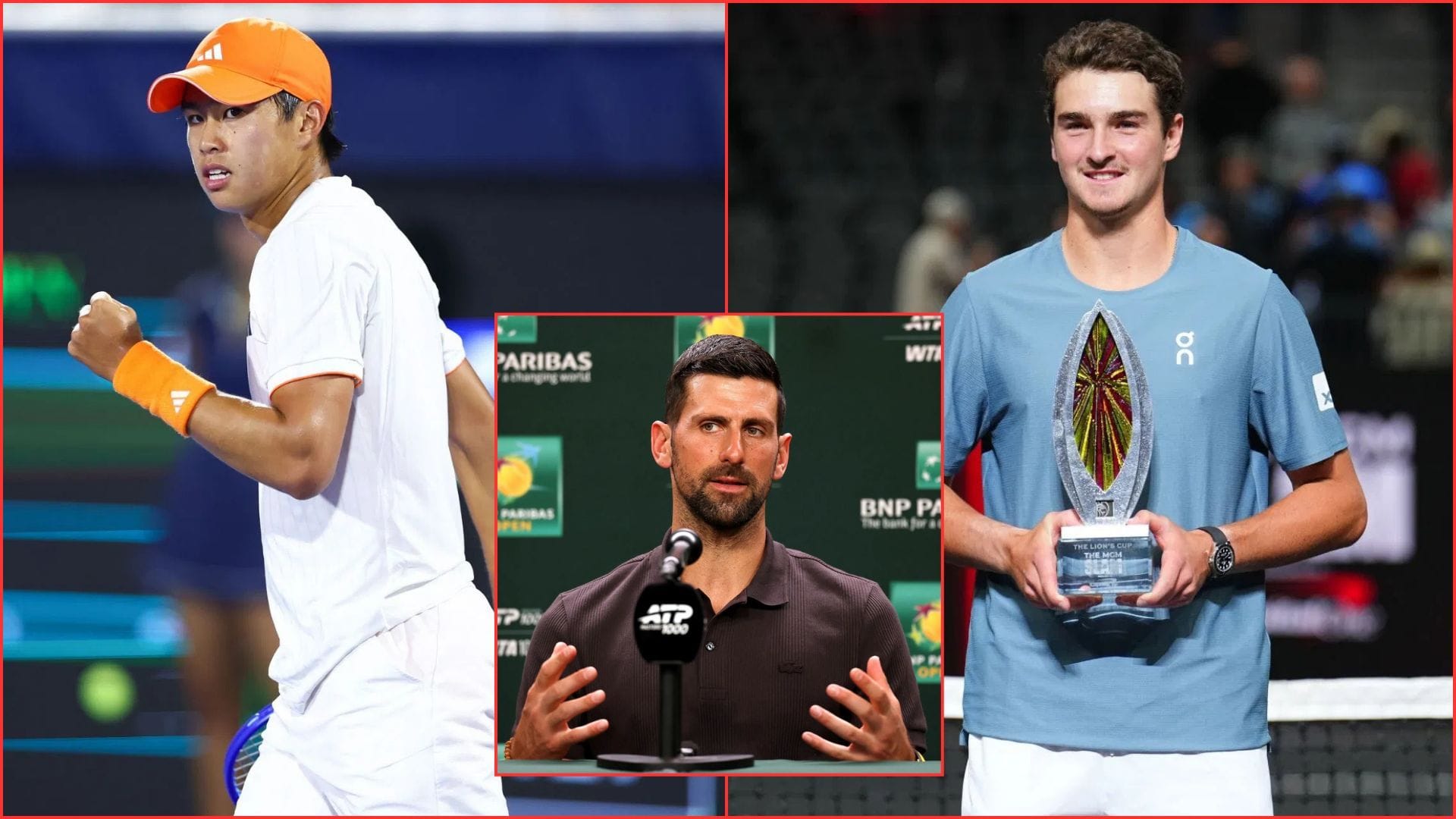 Novak Djokovic gives special shoutout to Learner Tien at Indian Wells, shares honest feelings on Joao Fonseca's meteoric rise