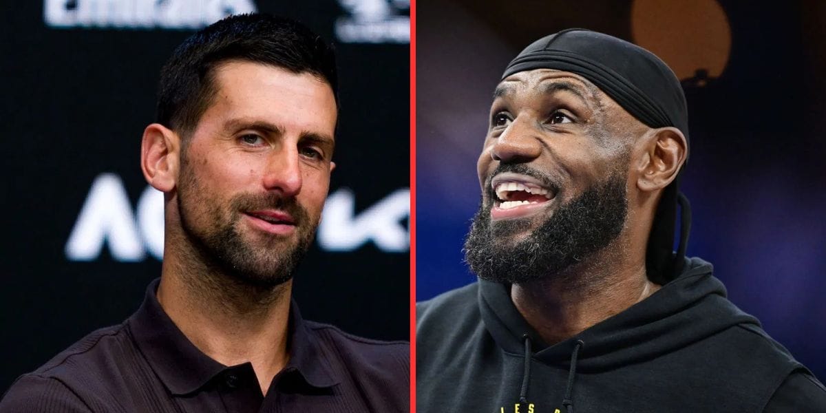 Novak Djokovic's stunned reaction to $800,000,000 LeBron James breaking yet another NBA record