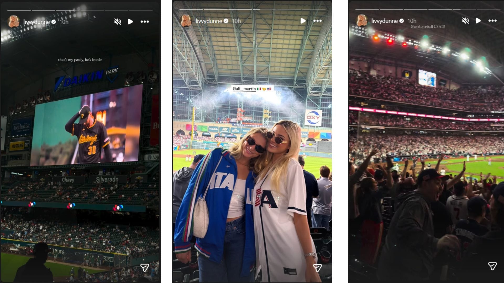 Olivia Dunne shared her outfit from Saturday (Image Via Instagram/@livvydunne)