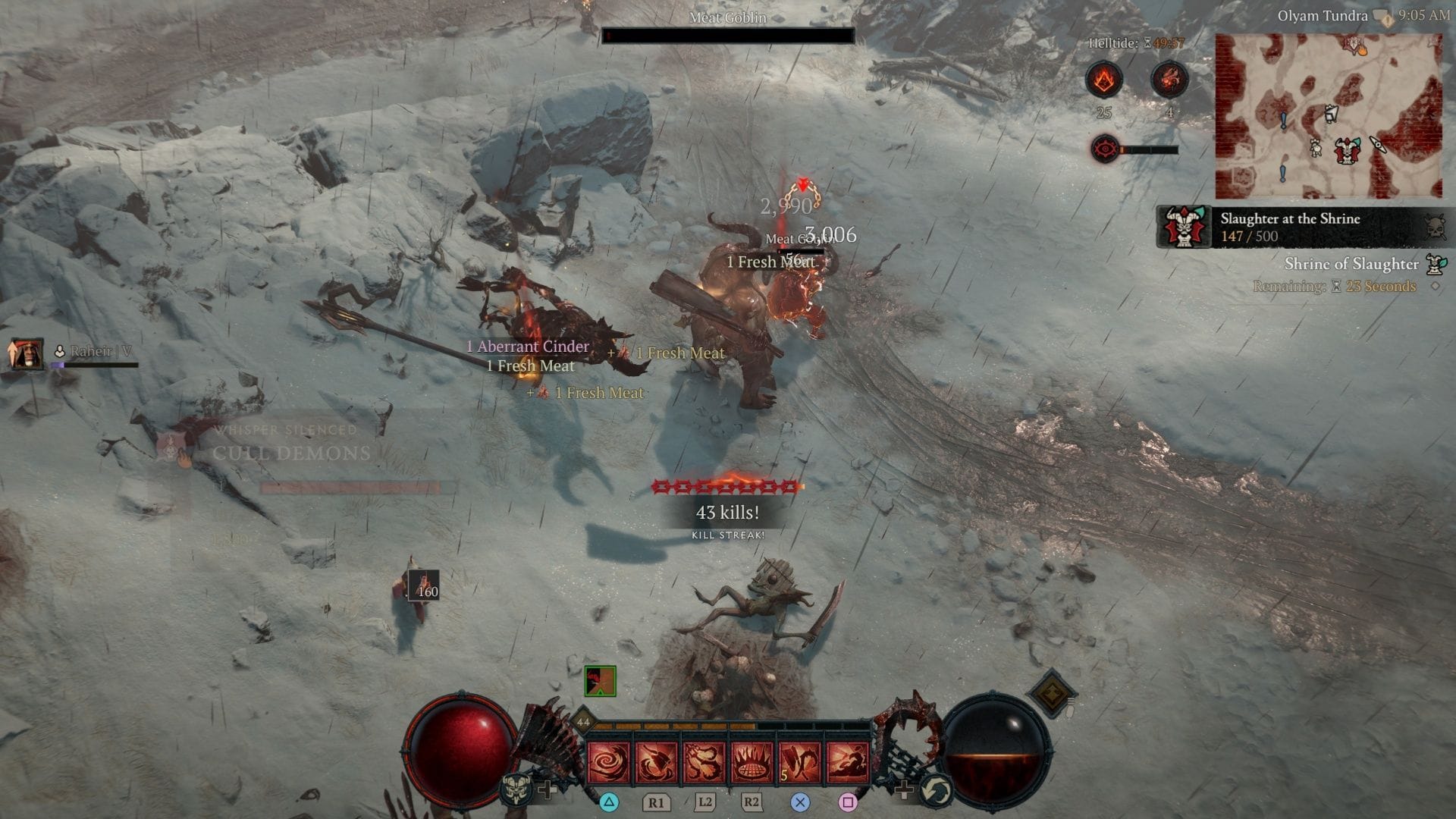 Playing as the Butcher is incredibly fun (Image via Blizzard Entertainment)