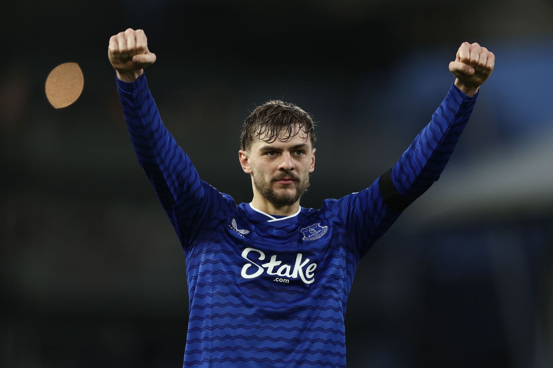 Everton midfielder Kiernan Dewsbury-Hall makes cheeky 2-word claim after beating former club Chelsea 