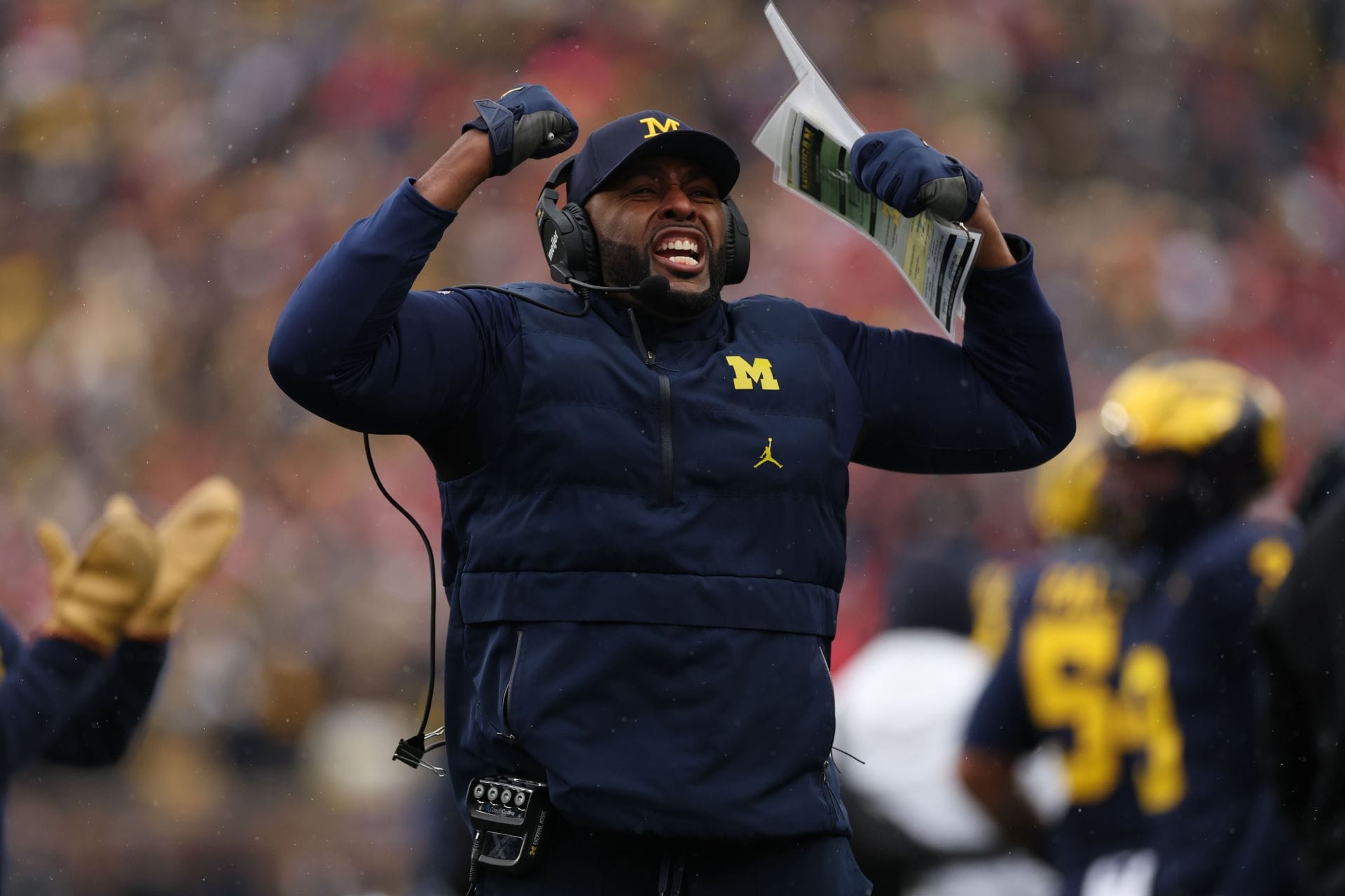 "Sherrone Moore punching air rn," "Don't let him near her": Fans react as Michigan hires Natalia Hilton as football ops director