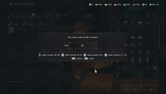 All Crimson Desert camp provisions, and how to increase them