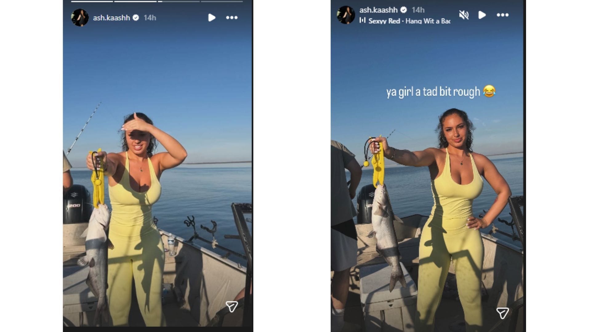 (Images via Instagram/@ash.kaashh)