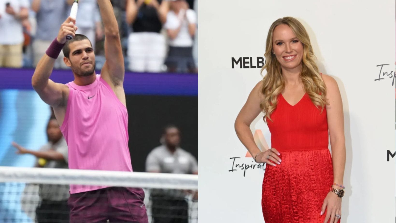 Caroline Wozniacki clears the air on Carlos Alcaraz's viral 'juicy' interaction with ladies at Lakers vs Heat clash