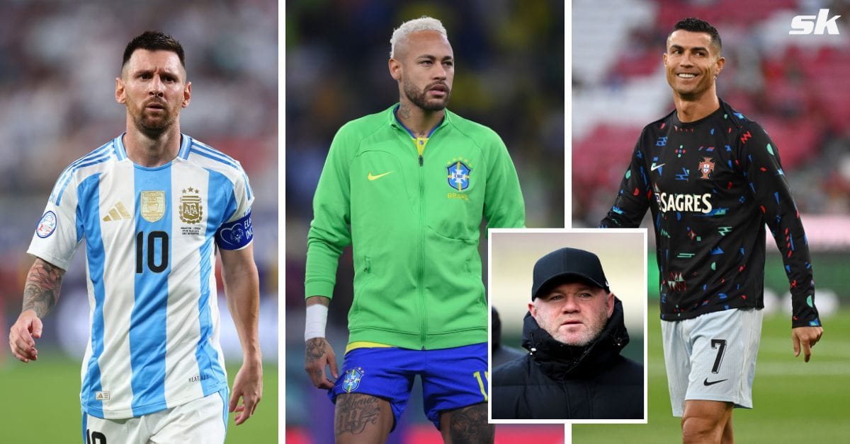 "I've never seen him as a top, top player" – Wayne Rooney makes feelings clear about Neymar with Lionel Messi and Cristiano Ronaldo comparison