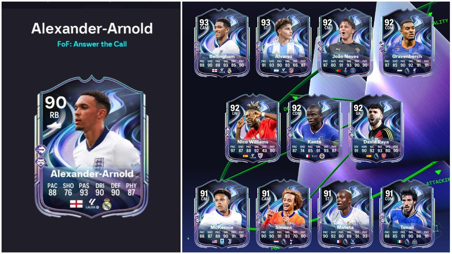 EA FC 26 Trent Alexander-Arnold FOF Answer the Call SBC: The Real Madrid defender joins the latest promo roster