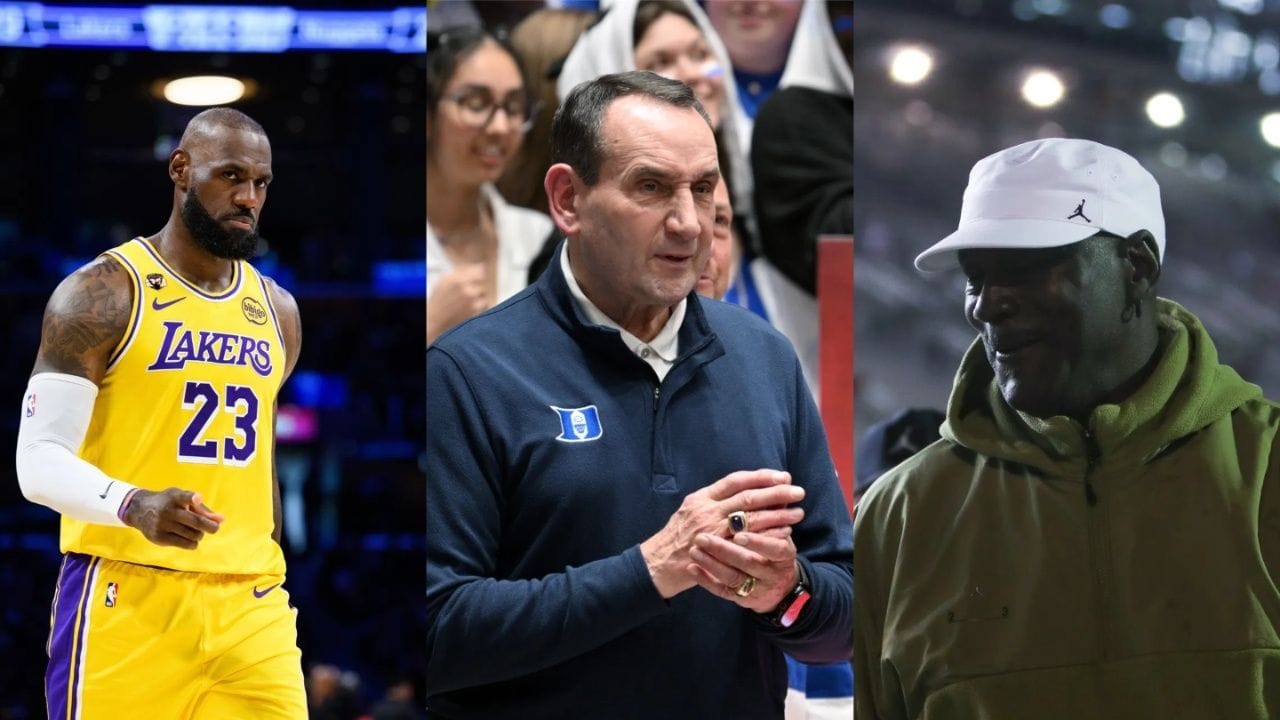 "He's a killer" - Mike Krzyzewski Snubs LeBron James for Michael Jordan While Revealing His Best Team USA Talent