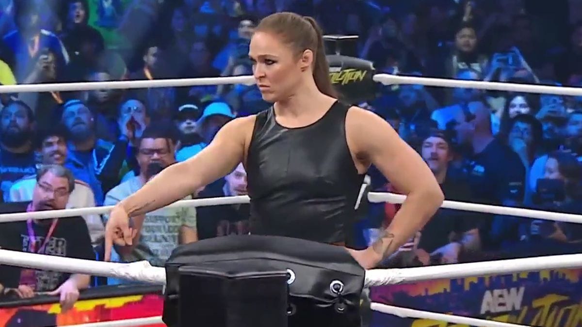 Photo: Ronda Rousey clicked backstage after shocking AEW debut at Revolution 2026