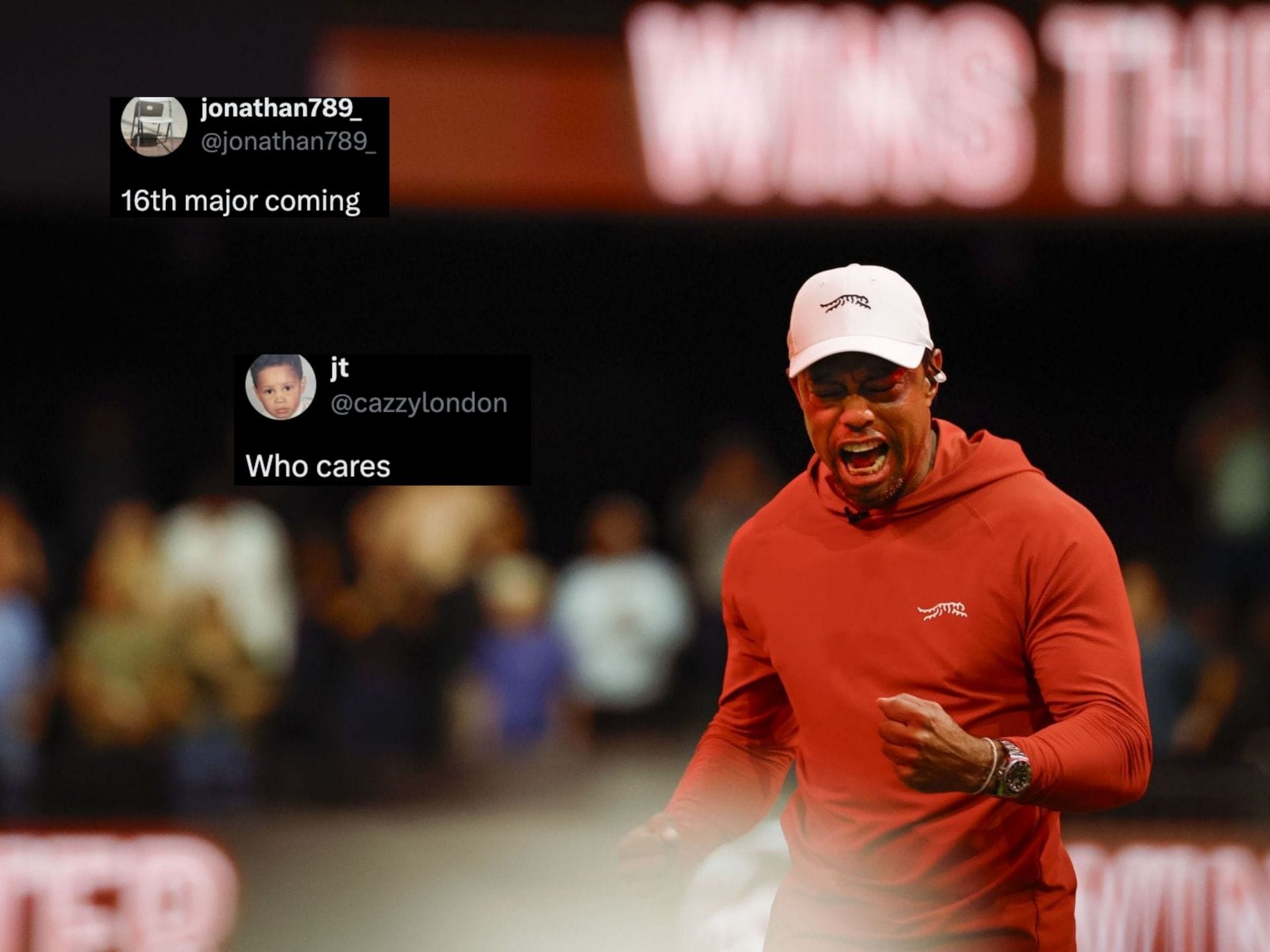 "Who cares"; "16th Major coming" - Fans react to Tiger Woods making his comeback at the TGL finals