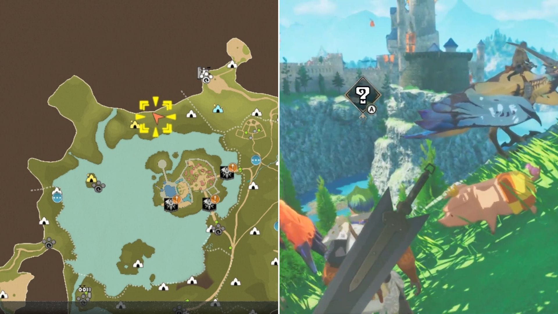 Location of the nineteenth Poogie in Azuria (Image via Sportskeeda Gaming || Capcom)