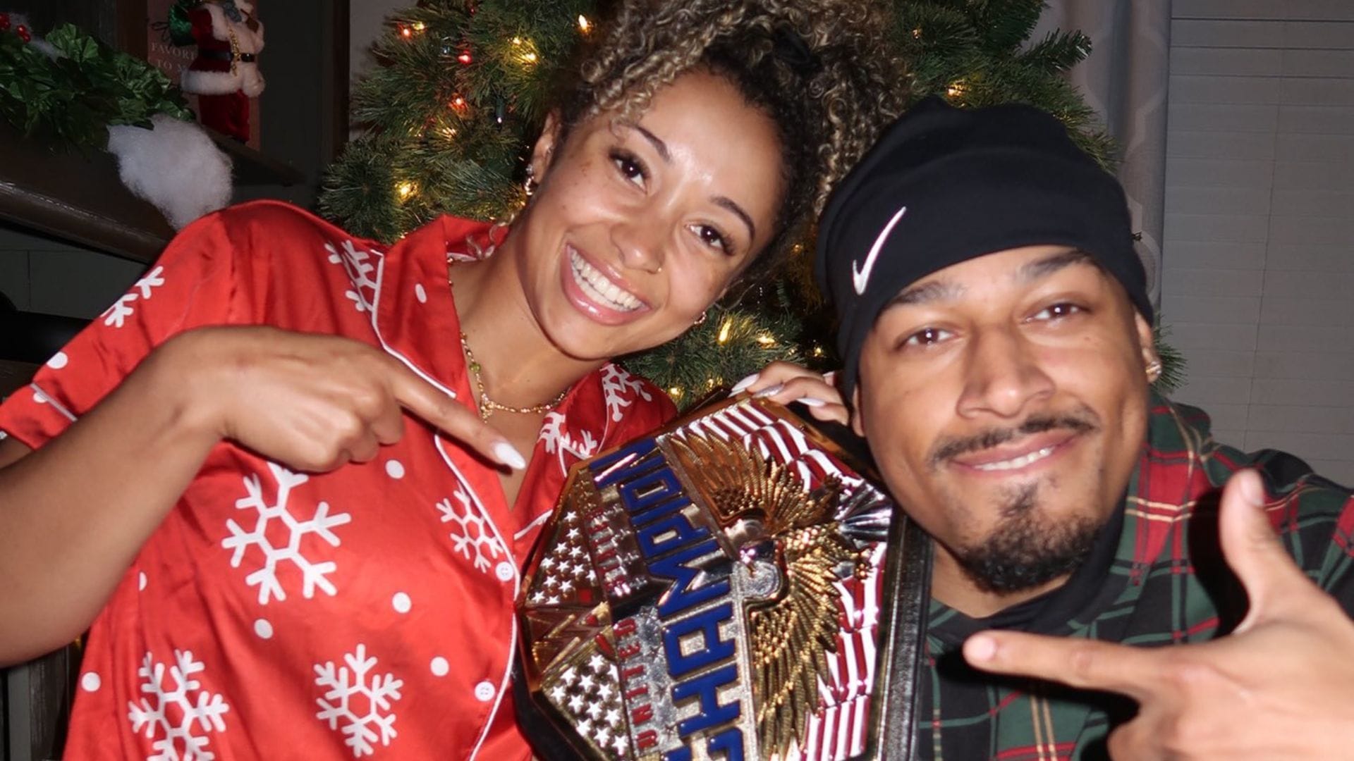 "A generational run" - Kelani Jordan sends a heartfelt message to Carmelo Hayes after he lost the WWE United States Championship