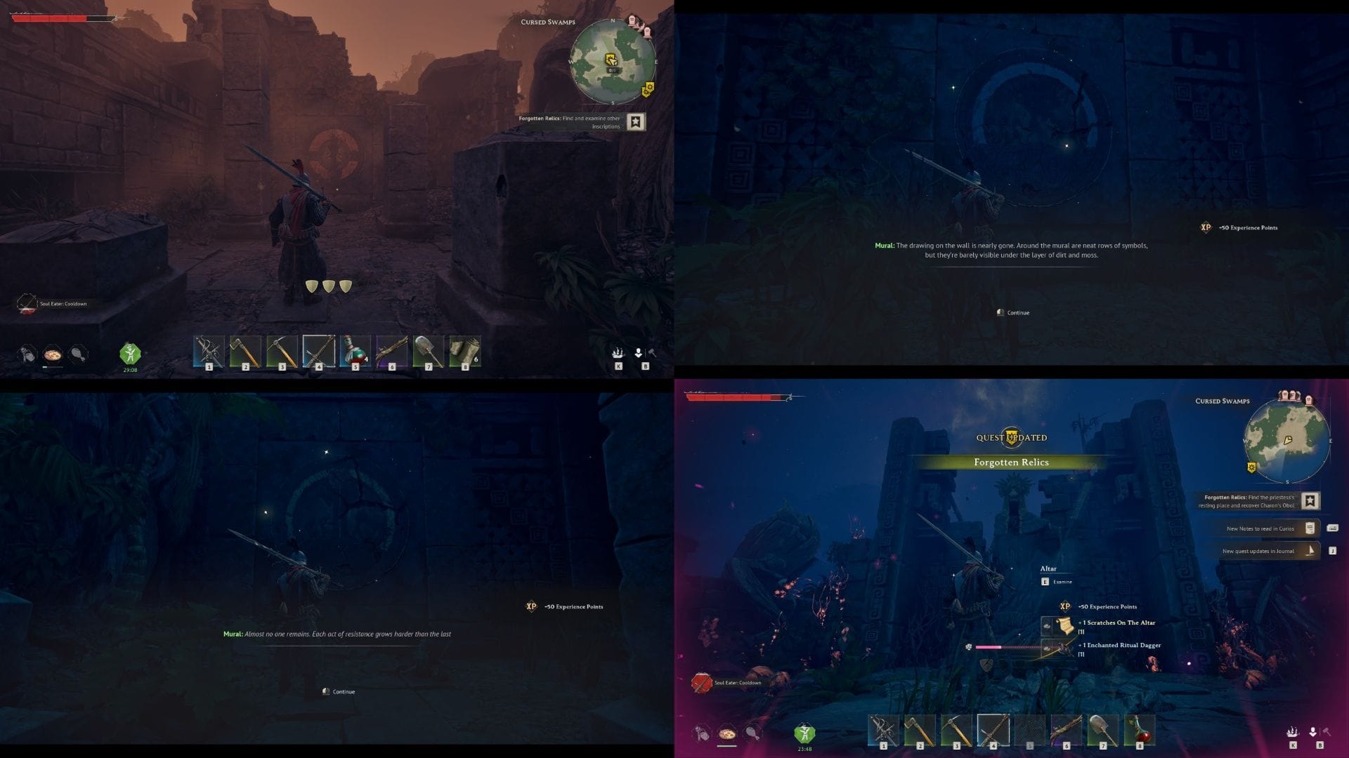 Three murals and an Altar (Image via SK Gaming || Kraken Express)