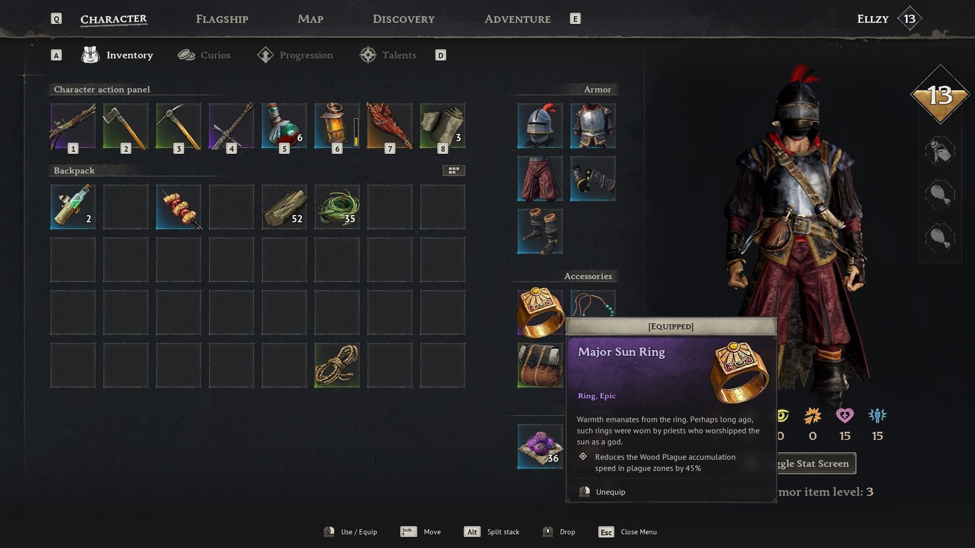 Major Sun Ring (Image via Kraken Express)