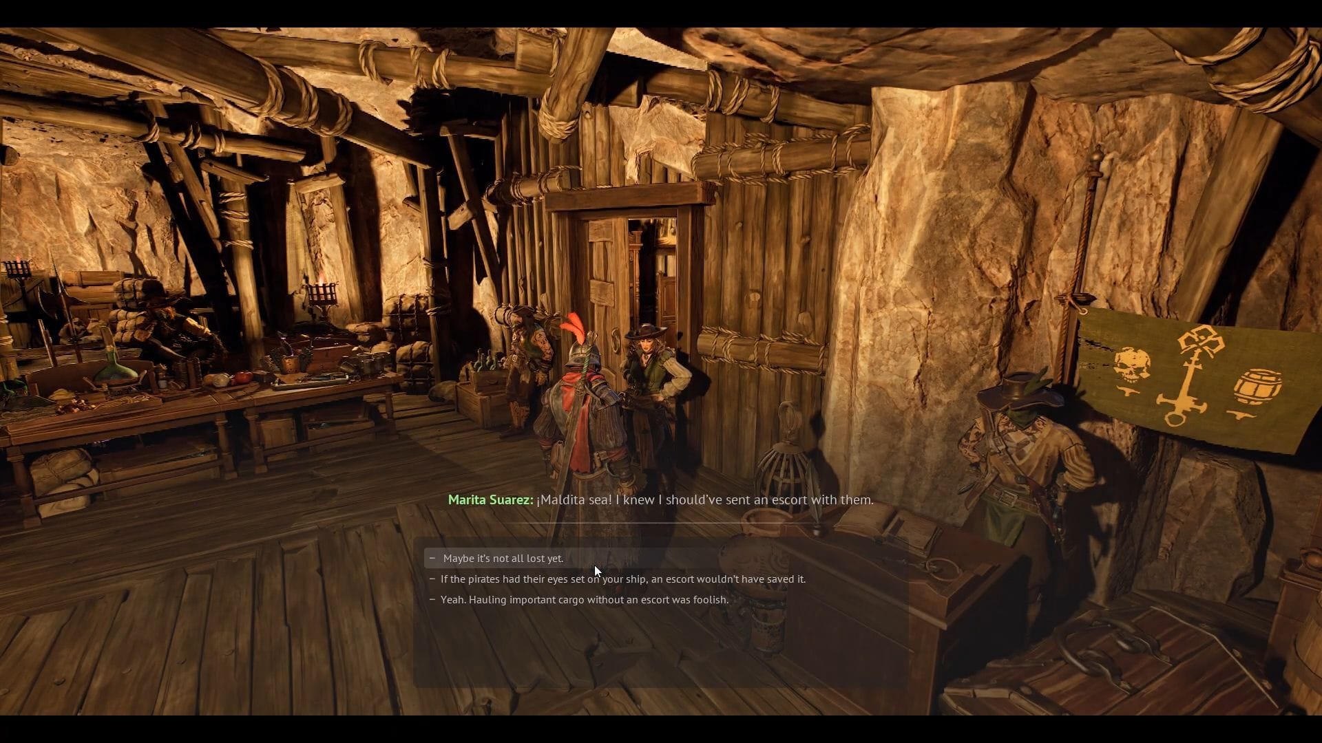 Inform Marita of the incident (Image via Kraken Express)