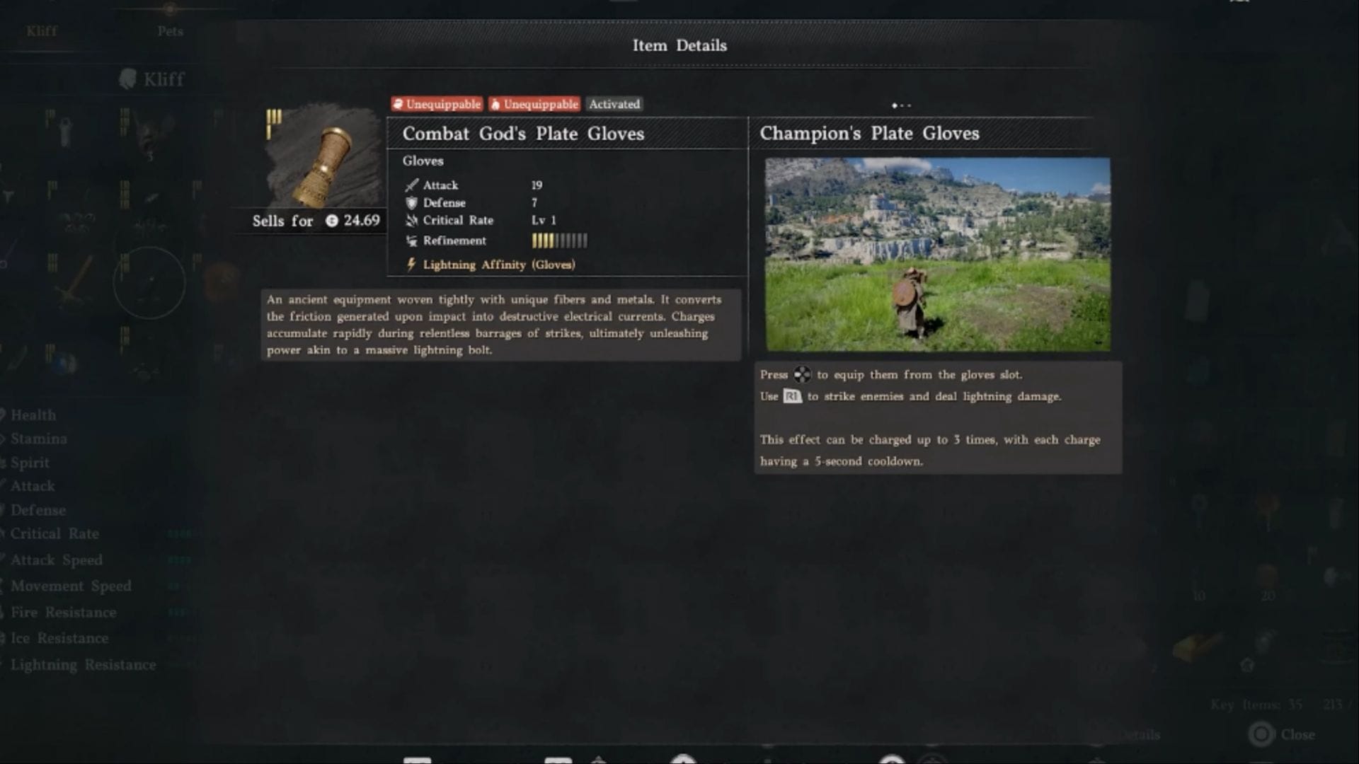 How to get Combat God's Plate Gloves in Crimson Desert