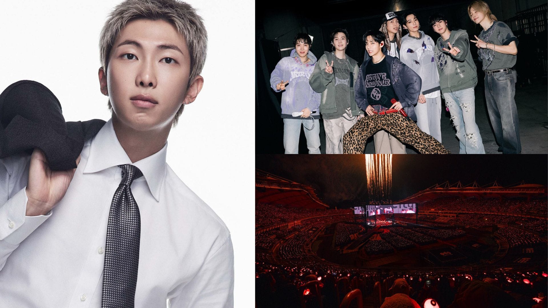"Will always support boys and trust them"- Fans react as BTS' RM bows deeply, thanks ARMY, and reflects on group's journey at ARIRANG world tour Day 2