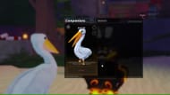 Beak Bill info in the Companion Satchel (Image via Roblox || YouTube/@CarbonMeisterPlays)