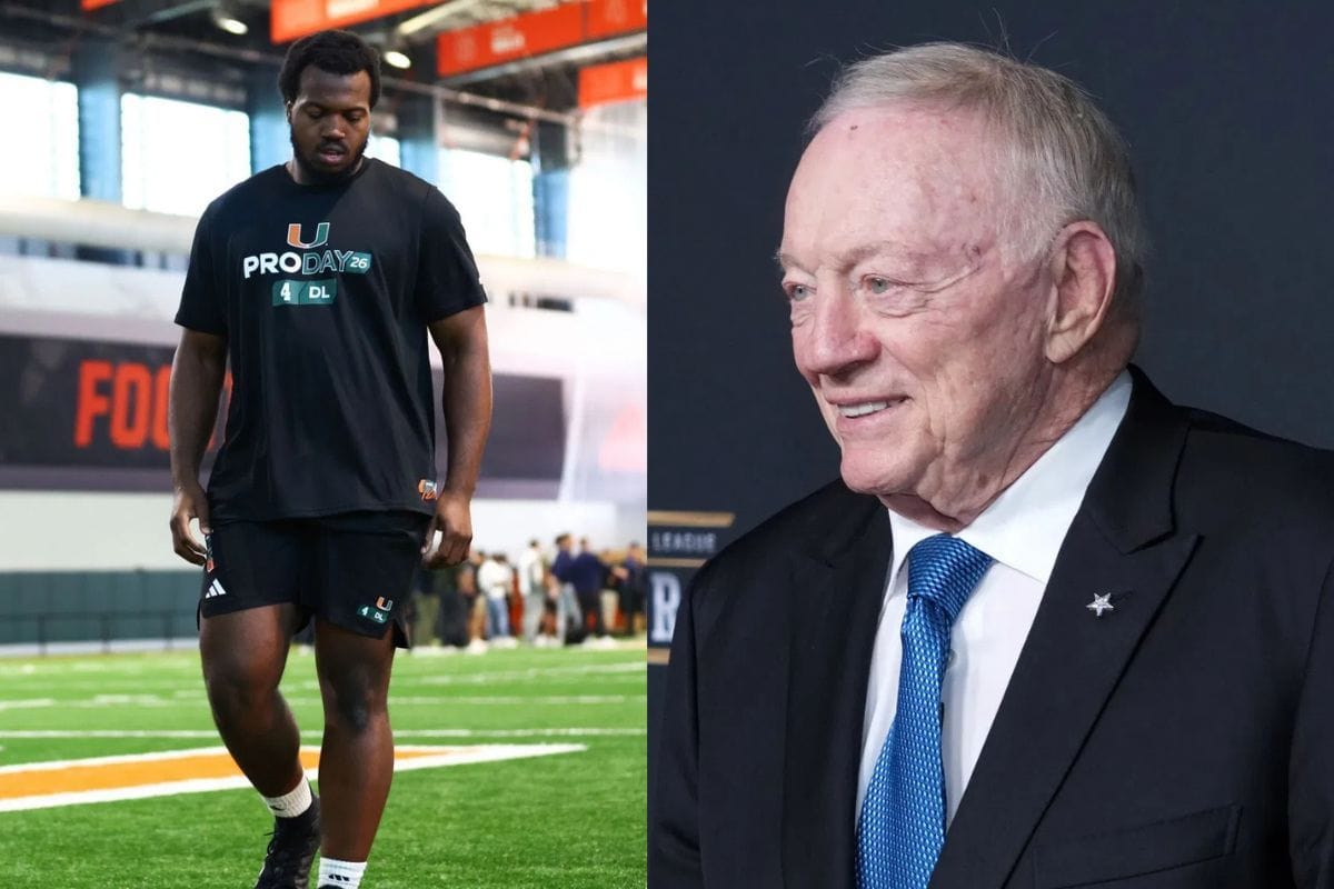 Skip Bayless speculates Jerry Jones leaked Rueben Bain Jr. car accident story to draft ex-Miami DE with #12 pick