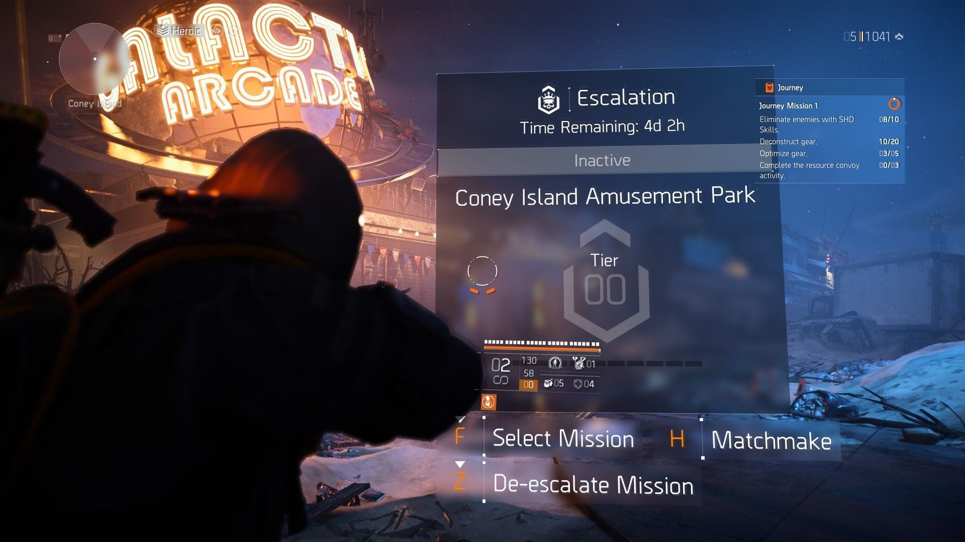 The Division 2 Y8S1 Rise Up: Solo Escalation Tier 6 Big Alejandro DPS build