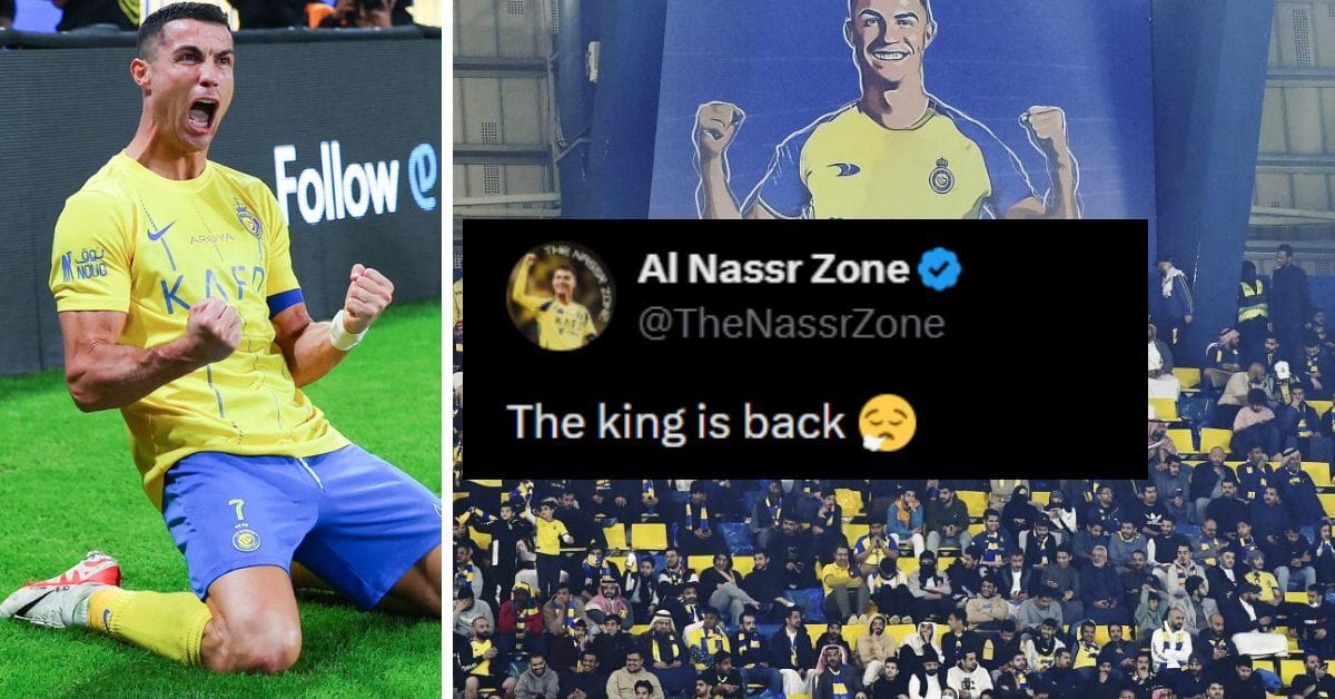 "The king is back", "Finally" - Fans react as Cristiano Ronaldo returns to Al-Nassr XI after long injury absence