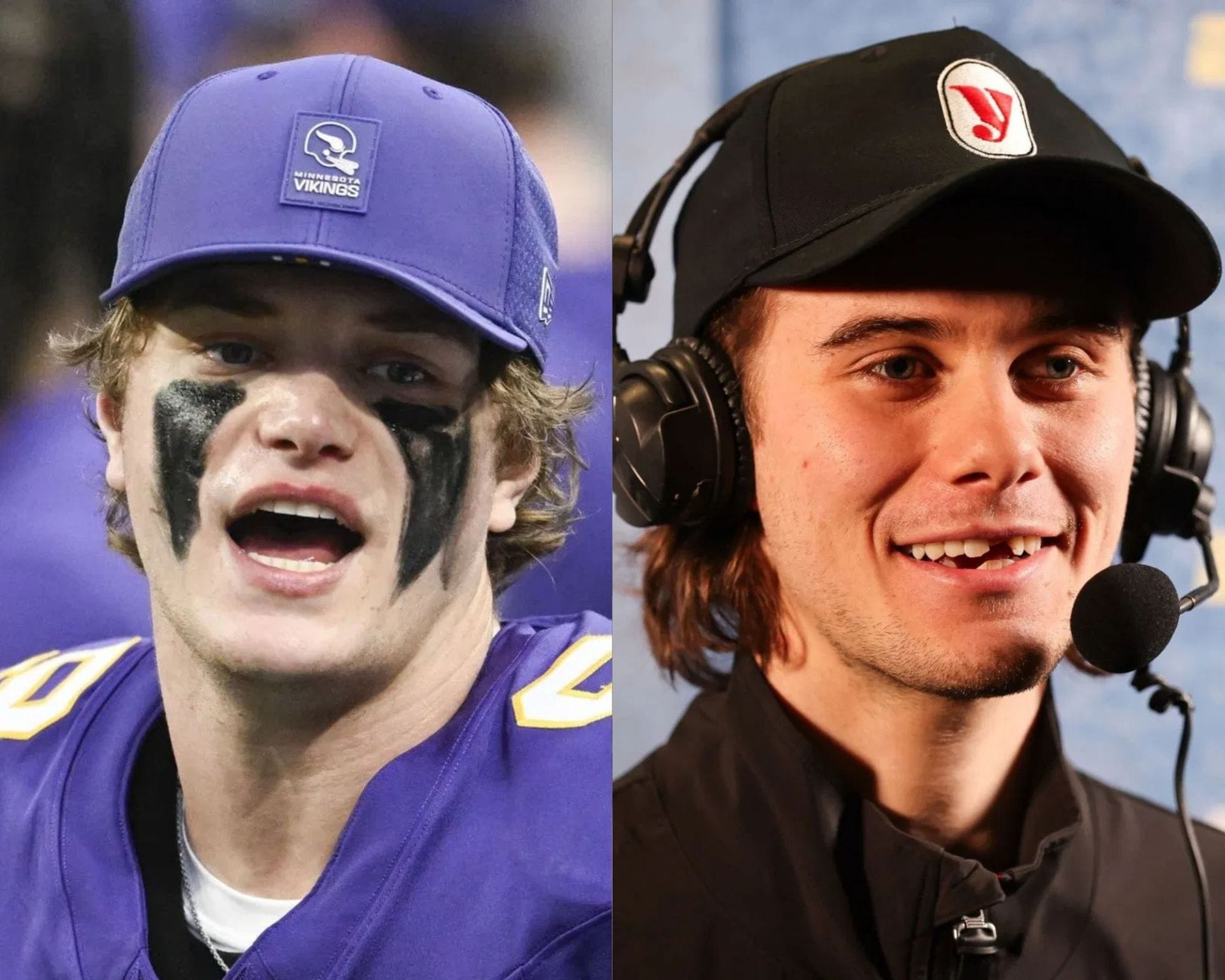 “Jack Hughes has better arm than Nine” “INTERCEPTED”: NFL fans react as J.J. McCarthy exchanges baseball throw with $64,000,000 NHL star