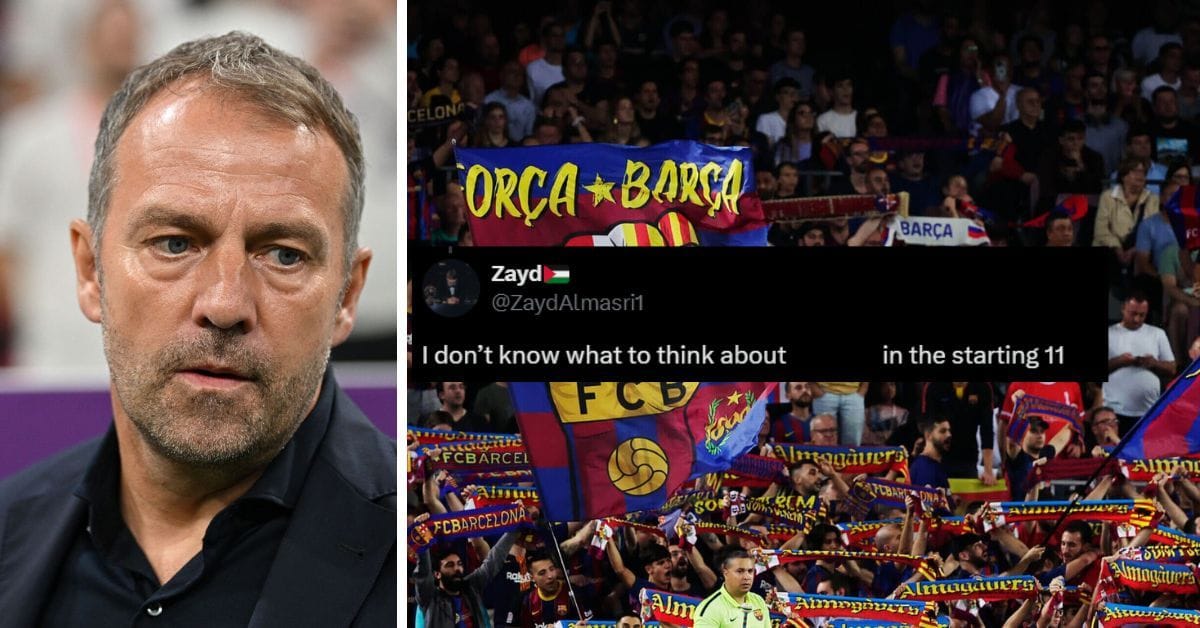 "Don't know if I should be happy or sad" - Barcelona fans react as star included in XI to face Atletico Madrid in UCL Q/F