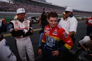 Dale Earnhardt Sr. and Jeff Gordon - Charlotte, 1998. Source: Getty