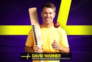 David Warner - Brand Ambassador of Parimatch | Image Courtesy - Parimatch