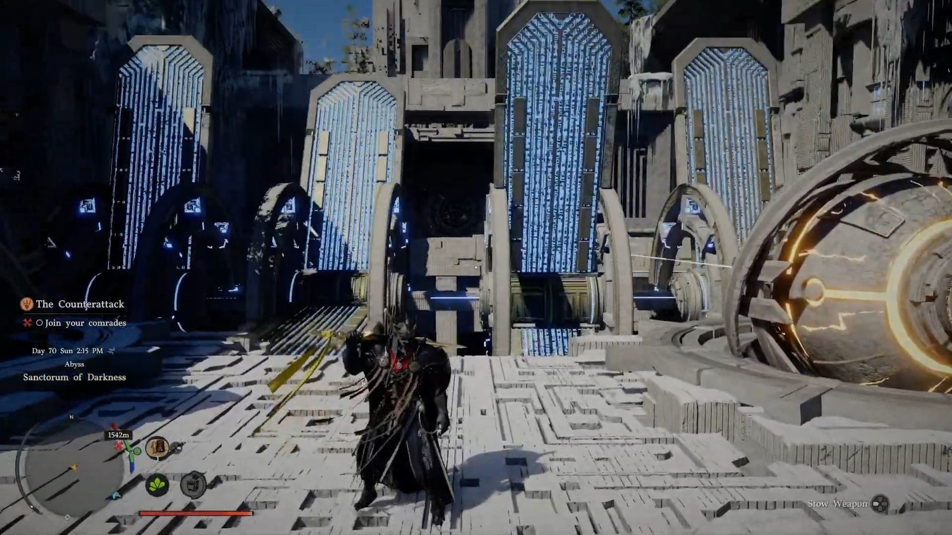 How to complete the Sanctorum of Darkness Abyss puzzle in Crimson Desert