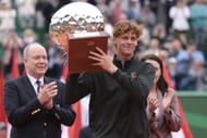 Jannik Sinner at the Rolex Monte-Carlo Masters - Day Eight - Source: Getty