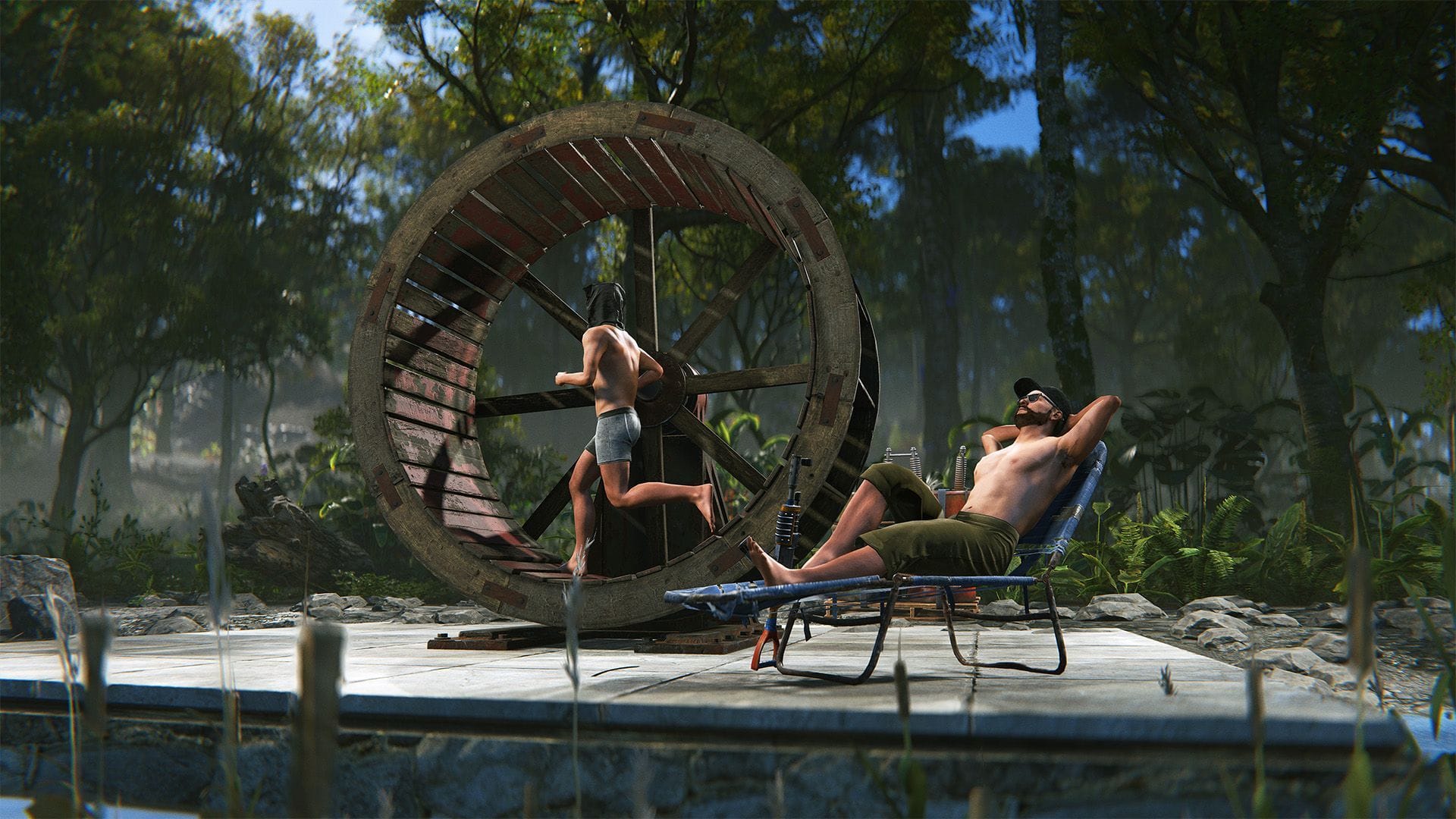 Rust Spring Clean update: Armored Ladder Hatch, New Water Wheel, and more