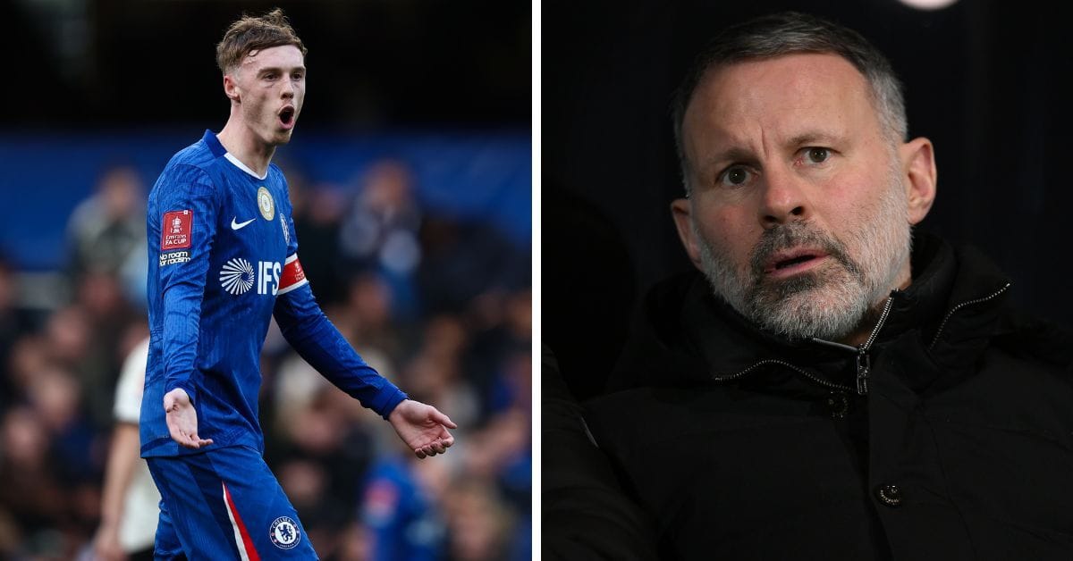 "He would fit the bill" - Ryan Giggs explains why he wants Chelsea ace Cole Palmer at Manchester United