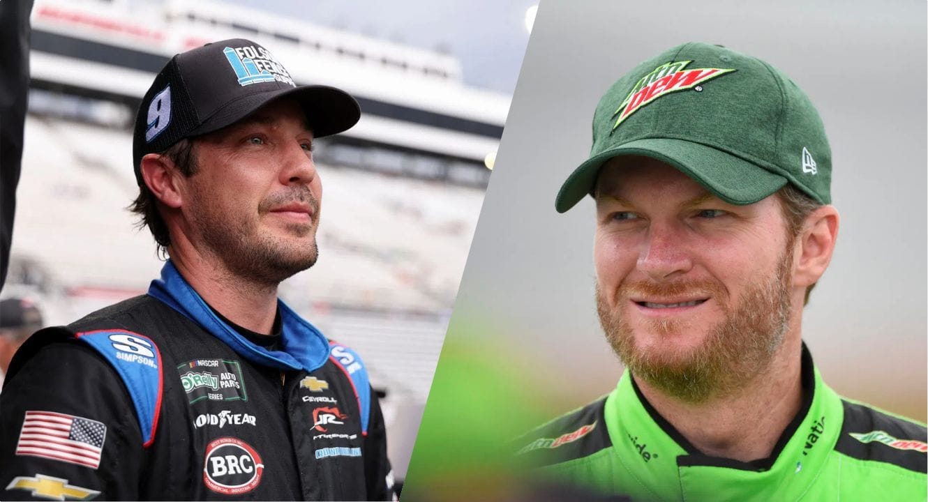 Lee Pulliam fights back tears telling Dale Jr. about daughters’ heartwarming reaction to Martinsville debut: “She didn’t want me in trouble” 