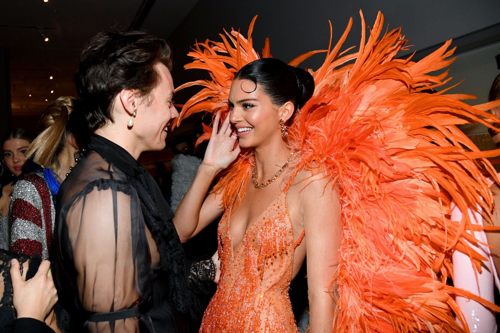  Harry Styles and Kendall Jenner attend The 2019 Met Gala at the Metropolitan Museum of Art on May 06, 2019, in New York City. (Source: Getty)