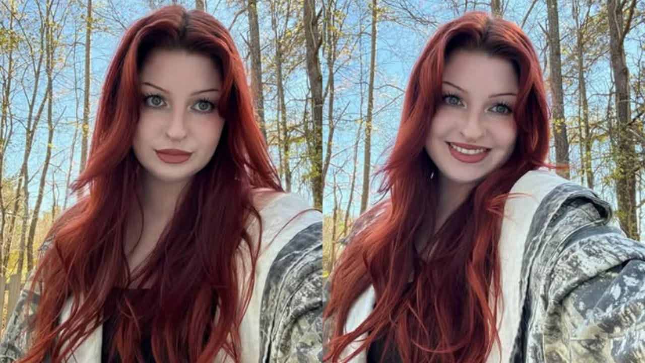 Nolan McLean's sister Elizabeth dons camo-print bikini, poses in mirror selfie