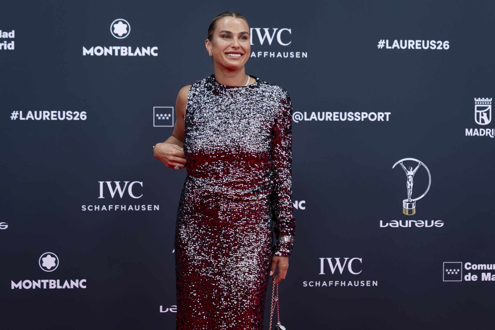"Stylist did her dirty";"Dressing like a mob wife" - Fans question Aryna Sabalenka's fashion style after Laureus Awards appearance