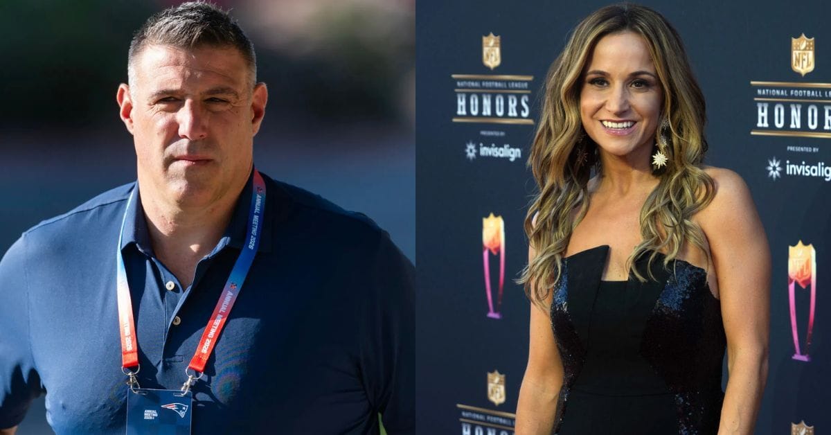 LEAKED: New photo of Mike Vrabel & Dianna Russini "date night" at Indianapolis bar during NFL combine surfaces