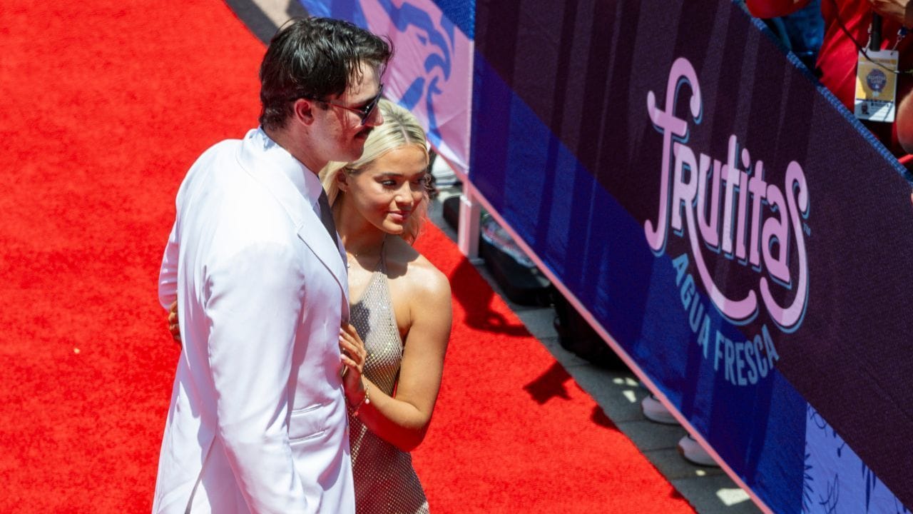 Paul Skenes' girlfriend Olivia Dunne models for Sydney Sweeney’s lingerie brand in sleeveless top and denim shorts