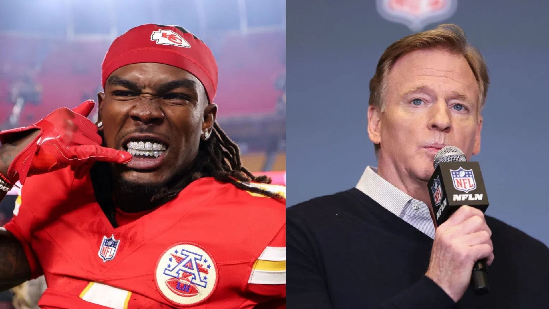 “Roger Goodell protecting Chiefs again”: NFL fans react as Rashee Rice receives major update on domestic violence allegation by ex-GF Dacoda Jones