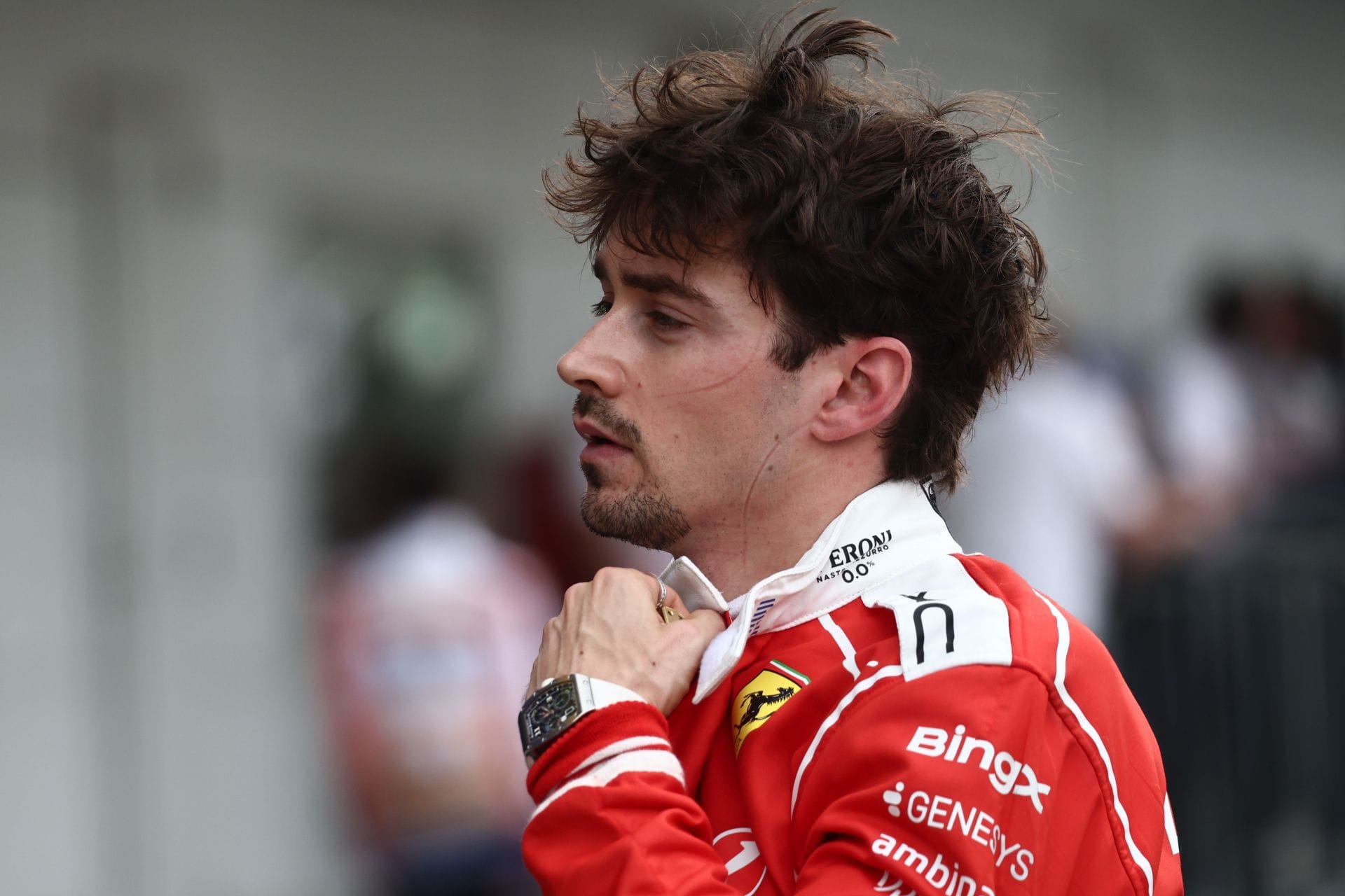 Charles Leclerc at the Japanese Grand Prix - Source: Getty